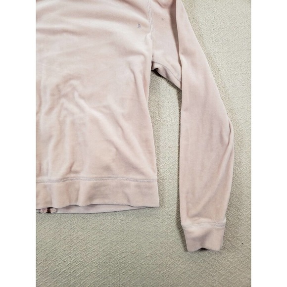 H&M Sweater Womens Small Fleece Hoodie Polyester‎ Full Zip Long Sleeve Velvet - Picture 14 of 16